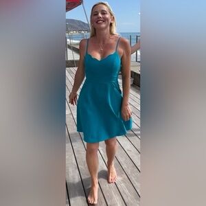 Market & Spruce Turquoise Dress